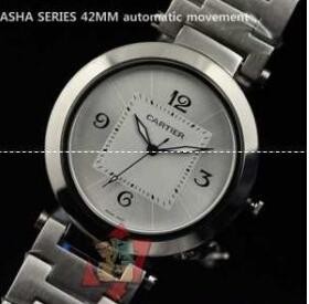 品質保証100%新品Cartierカルティエ時計スーパーコピーレディース腕時計通販　輸入クオーツ　ホワイト文字盤ウォッチ　シルバー