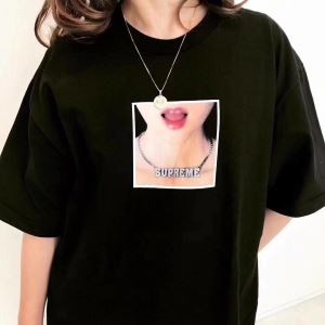 男女兼用 SUPREME シュプリーム 通販 安い 半袖Ｔシャツ ビッグ シルエット プリントカットソー２色可選