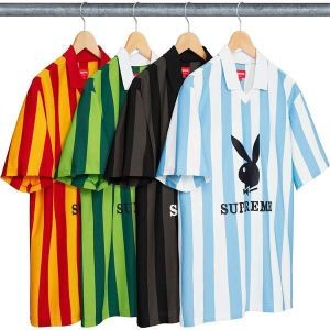 【大人気】SUPREMEシュプリームコピー販売ストライプスポーツ注目を集めるメンズ半袖ｔシャツ