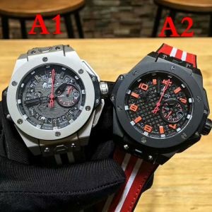 最先端ファション 2色可選 ウブロ HUBLOT 最先端ファション  男性用腕時計 秋冬特別販売