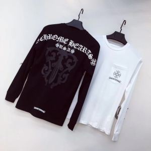 新商品特価 2色可選 人気急上昇  CHROME HEARTS クロムハーツ 長袖Tシャツ 高級感を演出