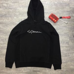 パーカー 超人気大特価 上品な印象 18FW Classic Script Hooded Sweatshirt 多色選択可 新品買い付け