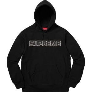 ã«ãã¯ã¹ã®ãã  Supreme 18FW Perforated Leather Hooded Sweatshirt å¤è²é¸æå¯ ãã¼ã«ã¼ ä¸åãªå°è±¡