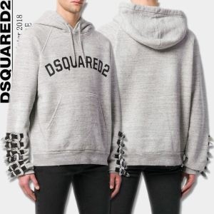 DSQUARED2ディースクエアード パーカー コピーブランドロゴの超人気メンズ暖かいスウェットパーカーフード付き