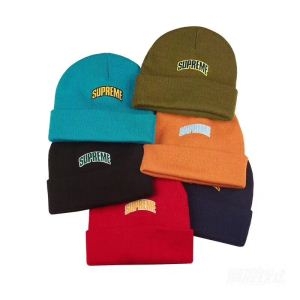 今話題の最新作 今年トレンド SUPREME シュプリーム ニットキャップ 多色可選 Supreme CrowN Logo Beanie 18FW