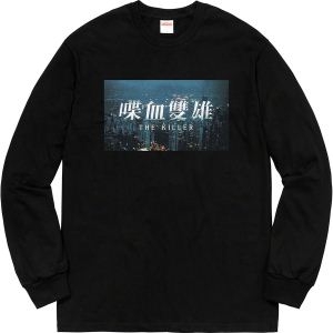 ç§ã®å®çª 2è²å¯é¸ ã·ã¥ããªã¼ã  å¤§äººæ°ã®ã¢ãã« SUPREME Supreme 18FW The Killer LS Tee