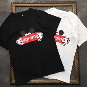 洗練された雰囲気 人気激売れ新作 主役になる存在感 SUPREME シュプリーム 半袖Tシャツ 2色可選