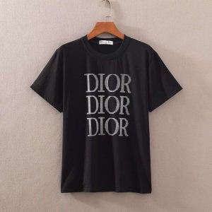 国内希少！大人気 ディオール DIOR  限定生産品 2色可選 完売続出 Tシャツ/ティーシャツ ロゴが美しい