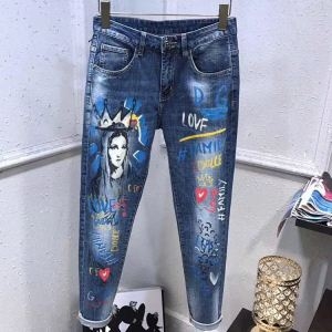 上質な履き心地ドルガバ ジーンズ スーパーコピーDolce&Gabbanaお買い得価格メンズデニムロングパンツ