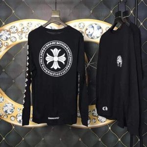 贈り物に2019年度 CHROME HEARTS クロムハーツ雑誌掲載 国内発 長袖Tシャツ最新で一目惚れ