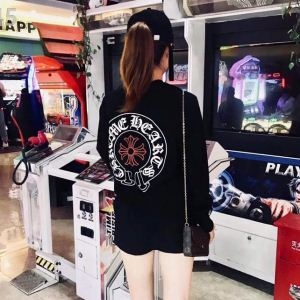 2019春新作正規買付 国内配送 2色可選 CHROME HEARTS クロムハーツ軽やかな印象長袖Tシャツ