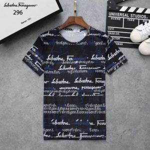 FERRAGAMO サルヴァトーレフェラガモ 半袖Tシャツ 3色可選 2019夏に意外と人気な新作 春夏季超人気手元在庫あり