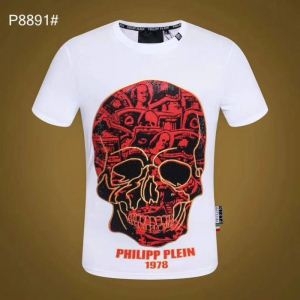 PHILIPP PLEIN 春夏入荷日本未発売  Tシャツ/ティーシャツ夏季限定大特価 フィリッププレイン 2色可選 最終価格