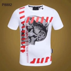 毎年定番人気商品  Tシャツ/ティーシャツ 19ss完売必至夏季 フィリッププレイン PHILIPP PLEIN 2色可選 完売前に