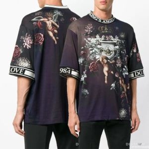 雑誌掲載新作春夏入荷 Dolce&Gabbana ドルチェ＆ガッバーナ 半袖Tシャツ 2色可選 安心の関税送料込 19SS 新作