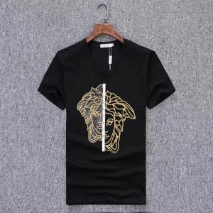 VERSACE ヴェルサーチ 半袖Tシャツ 3色可選 19ss完売必至夏季 春夏新作即日発送 最新の春夏アイテム