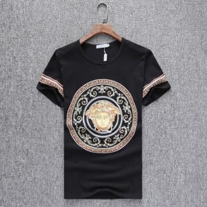 春夏新作VIP割引 VERSACE ヴェルサーチ 半袖Tシャツ 2色可選 安心の関税送料込 19SS 新作 毎年定番人気商品