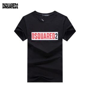 この夏に入れるべき　ディースクエアードコピー DSQUARED2半袖tシャツスーパーコピー　黒白2色エレガントなデザイン　優れた着心地　幅広い場合にもピッタリ　