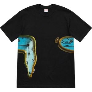 きちんと感が強い Supreme 19SS The Persistence Of Memory Tee Tシャツ/半袖 2色可選