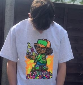 Tシャツ/半袖 人気ストリートブランド新品2色可選 たくさん歩く日にも大活躍 Supreme 19ss Molotov Kid Tee