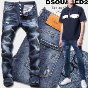 DSQUARED2ジーンズスーパーコピー　オールシーズン着れる1本　ディースクエアード 人気 コピー　細身なライン　男性らしさの雰囲気　