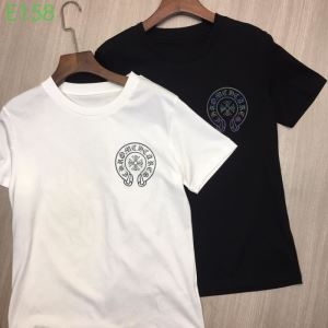 男女兼用 2色可選 2019春夏にも引き続き大活躍！好感度が高いアイテム  クロムハーツ CHROME HEARTS 半袖Tシャツ