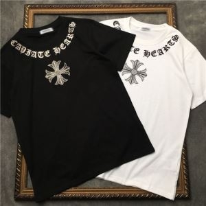 クロムハーツ CHROME HEARTS 半袖Tシャツ 2色可選 男女兼用 大人っぽい印象が素敵 2019春新作正規買付 国内配送