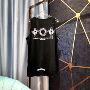 男女兼用 2色可選 19SS 待望の新作カラー 使えて可愛いデザイン夏新品 クロムハーツ CHROME HEARTS 半袖Tシャツ