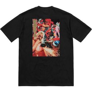 ジュアル感強めの着  Supreme 19SS Cloud Tee シャツ/半袖 2色可選 夏気分UP最新コレクション