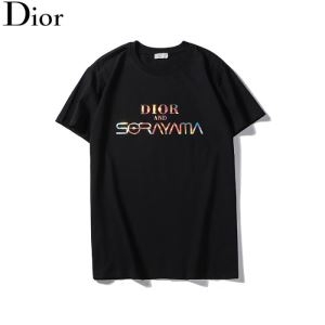 即完売の人気限定新作！ディオール ｔシャツ メンズ Dior コピー ブラック ホワイト ロゴ入り カジュアル 通勤通学 激安