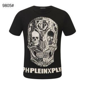 2色可選フィリッププレインTシャツ/半袖 VIP 先行セール2019年夏 2019人気お買い得アイテム PHILIPP PLEIN