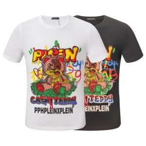 《2019年》今、注目のストリート PHILIPP PLEIN Tシャツ/半袖  2色可選フィリッププレイン発売極限状態！