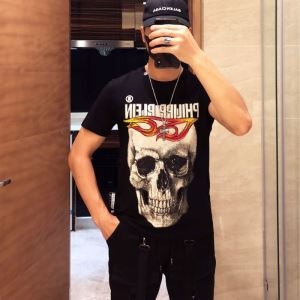 2色可選フィリッププレイン PHILIPP PLEIN2019年夏の一押しファッションアイテム Tシャツ/半袖 主張性もカジュアルさ