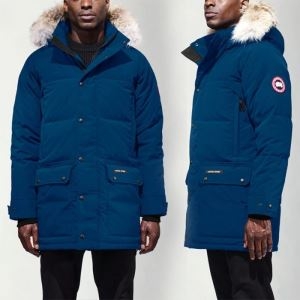 EMORY PARKA カナダグース ダウン おしゃれなムードを盛り上げる新作 メンズ CANADA GOOSE コピー ブルー グレー 品質保証 2580M