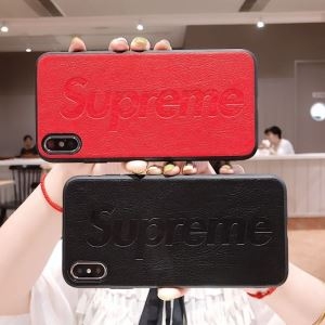 シュプリーム iPhone カバー モダンなデザインで大歓迎 Supreme スマホケース ユニセックス コピー ブラック レッド 最低価格