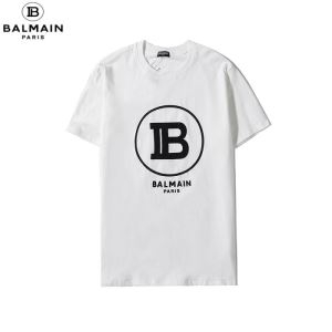 2020年夏コレクションが発売 半袖Tシャツ2色可選 今年も新作が多数発売 バルマン BALMAIN VIP価格！2020SS新作