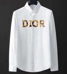シャツ 通販 DIOR 質感ある着こなしに最適 メンズ ブラック ホワイト カジュアル ディオール スーパーコピー ロゴ 格安