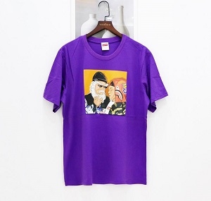 幅広いコーデで活躍2021新作 シュプリーム コピー 激安 SUPREME 半袖Tシャツ 快適な着心地 漫画風