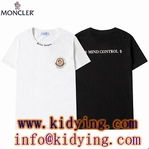 2021夏着こなし方 MONCLER モンクレール コピー tシャツ 半袖 無地のデザインで大人気 柔らかな肌触り