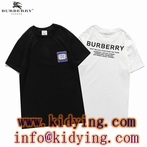 フロント左胸に方形Burberryプリント バーバリー メンズ半袖ｔシャツ激安スーパーコピー