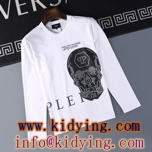 PHILIPP PLEIN フィリッププレインスーパーコピー tシャツ/長袖 インナー カジュアルにきれいめ 3色入