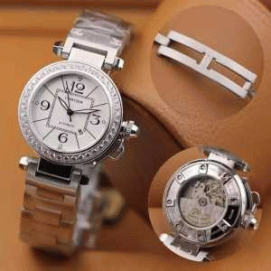2016  カルティエ  CARTIER高品質 女性用腕時計 自動巻き 6t51ムーブメント 2色可選