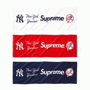 高品質  Supreme 15ss New York Yankees Towel  5色可選