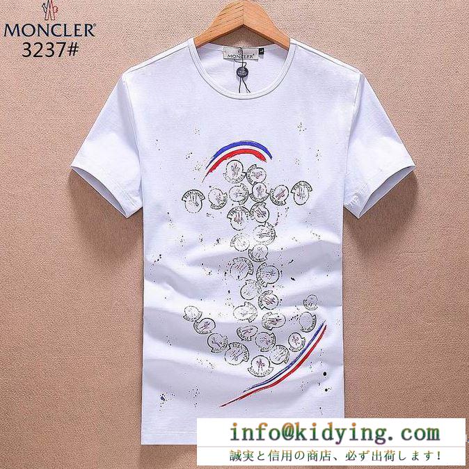 3色可選 値下げ！ 半袖tシャツ モンクレール moncler 2018春夏新作