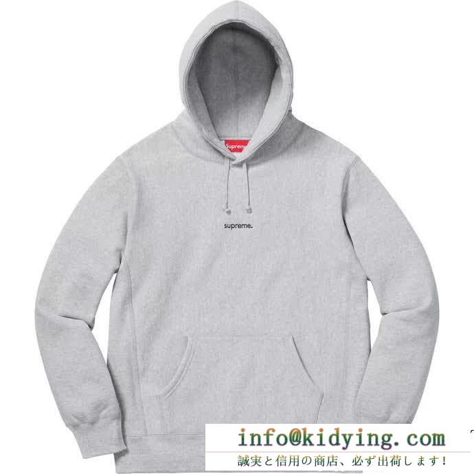 人気商品新色登場！ 気分がアガる 当店最安値 大人気定番 supreme trademark hooded sweatshirt ハーフコート