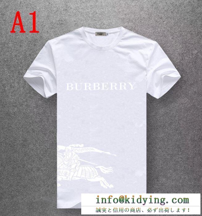 人気定番大人気　バーバリー Tシャツ コピーBurberry半袖多色選択可スーパーコピー　ギフトにすすめ　年齢を問わず爽やかな雰囲気あふれる　