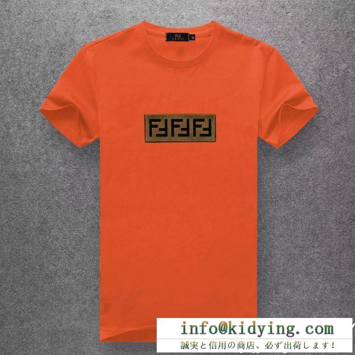 春夏入荷大人気モデル 2019年春夏のトレンドの動向 fendi フェンディ半袖tシャツ 多色可選