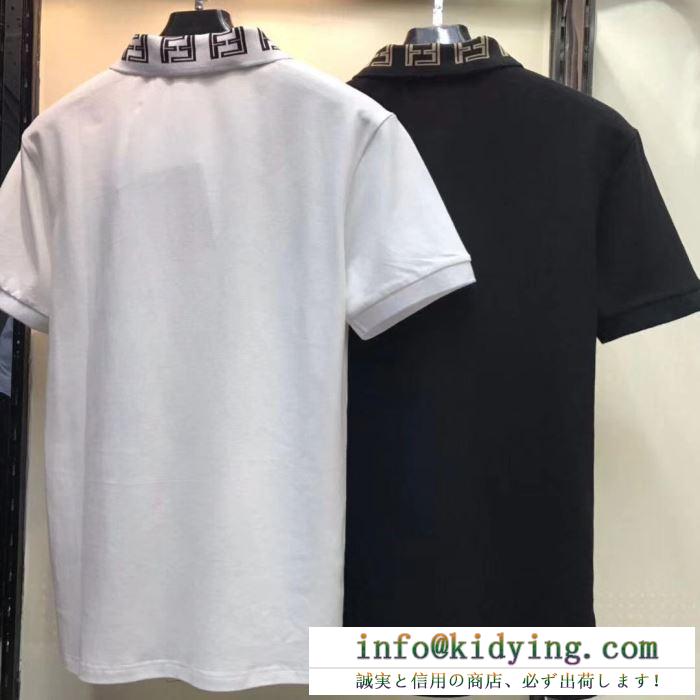 FENDI フェンディ 半袖tシャツ 2色可選 毎年定番人気商品 ss19春夏入荷人気のスピーディ