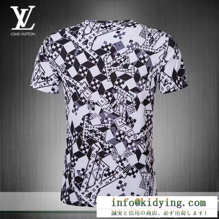 LOUIS VUITTON 夏季大人気アイテム VIPSALE  ルイ ヴィトン 19SS限定夏季 Tシャツ/ティーシャツ 2色可選 春色先取り