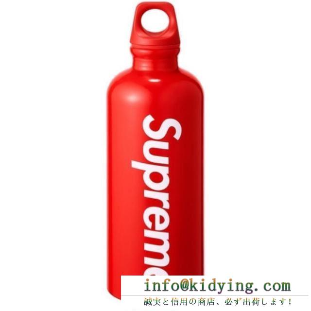 洒落感を演出する！SUPREME ss19 traveller 0.6l bottle 水差し キレイめ感が強い 爆発的な人気